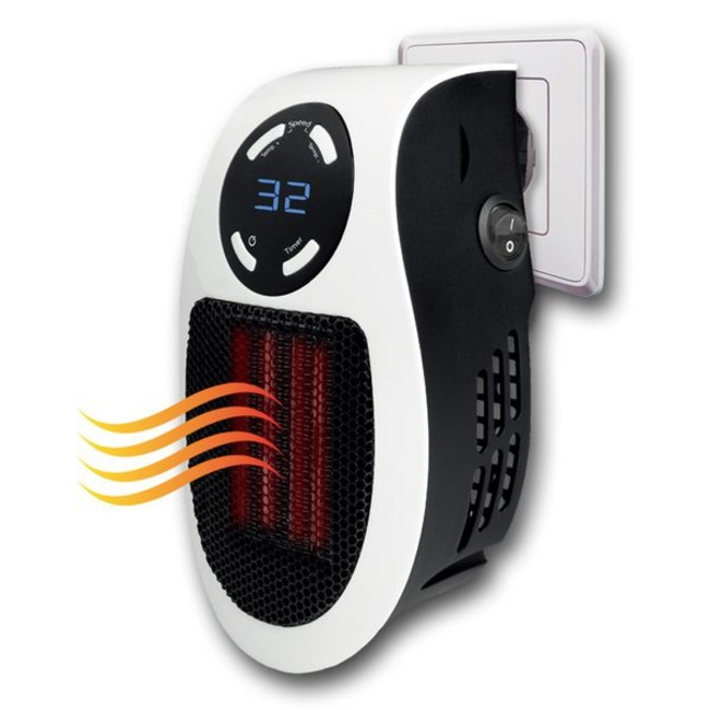 Compare Prices Milex Nanotec Wall Plug Heater White