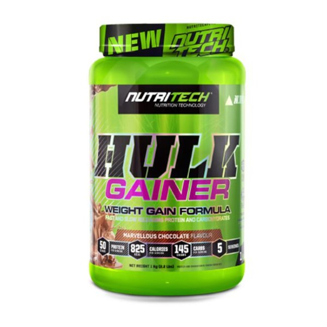 Compare Prices Nutritech Hulk Gainer Marvellous Chocolate 1kg