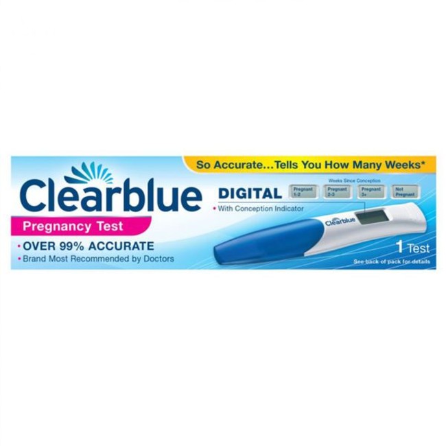 Compare Prices Clearblue Digital Pregnancy Test with Weeks Indicator