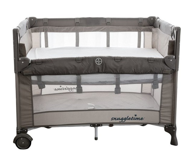 snuggle time co sleeper camp cot