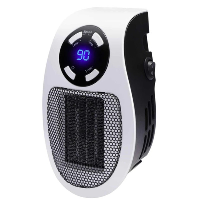 Compare Prices | Milex 500W Nanotec Portable Wall Heater w/ Adjustable  Thermostat