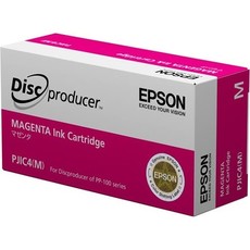 Genuine Epson PJIC4(M) DiscProducer PP-100 Magenta Ink Cartridge (C13S020450)