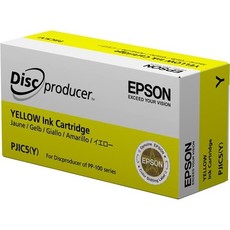 Genuine Epson PJIC5(Y) DiscProducer PP-100 Yellow Ink Cartridge (C13S020451)