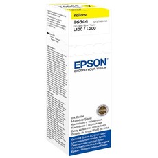 Genuine Epson T6644 Yellow 70ml Ink Bottle (C13T66444A)