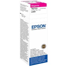 Genuine Epson T6733 Magenta 70ml Ink Bottle (C13T67334A)