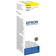 Genuine Epson T6734 Yellow 70ml Ink Bottle (C13T67344A)