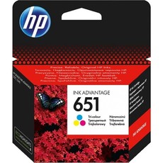 Genuine HP 651 Tri Colour Ink Cartridge (C2P11AE)