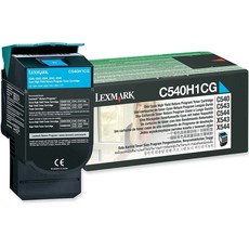 Lexmark C540H1CG High Yield Cyan Laser Toner Cartridge