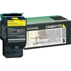 LEXMARK C54X, X54X Yellow High Yield Return Programme Toner Cartridge - 2 000 pgs