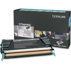 Lexmark C734A1KG Return Program Black Laser Toner Cartridge