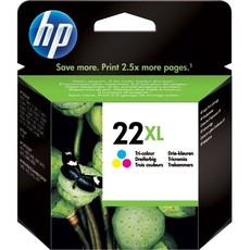 HP # 22XL Tri-Colour Inkjet Print Cartridge
