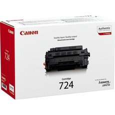 Genuine Canon 724 Black Laser Toner Cartridge