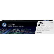 HP 126A Dual Pack Black Original LaserJet Toner Cartridges