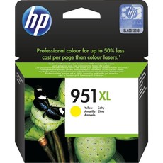 Genuine HP 951XL Yellow Officejet Ink Cartridge Blister Pack (CN048AE#301)