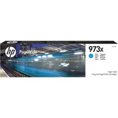 Genuine HP 973X High Yield Cyan PageWide Cartridge (F6T81AE)