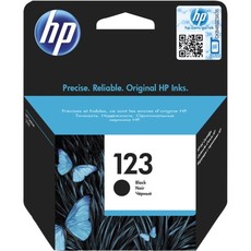 Genuine HP 123 Black Ink Cartridge (F6V17AE)