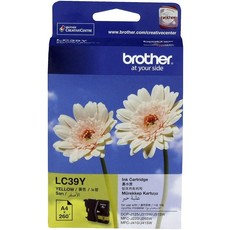 Genuine Brother LC39Y Yellow Ink Cartridge