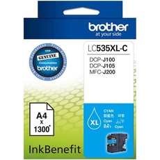 Genuine Brother LC535XL-C Cyan Ink Cartridge
