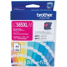 Genuine Brother LC565XL-M High Yield Magenta Ink Cartridge