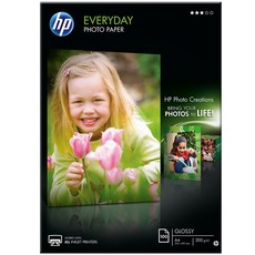 HP Everyday Glossy Photo Paper 100-sheet A4 210 x 297 mm (Q2510A)