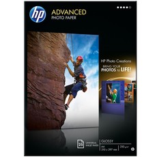 HP Advanced Glossy Photo Paper 25-sheet A4 210 x 297 mm (Q5456A)