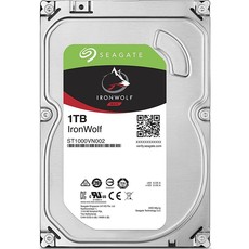 Seagate IronWolf 1TB 3.5-inch NAS Hard Drive (ST1000VN002)