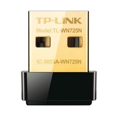 TP-LINK 150Mbps Wireless N Nano USB Adapter (TL-WN725N)