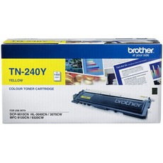 Genuine Brother TN-240Y Yellow Laser Toner Cartridge