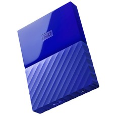 WD - My Passport 1TB External Hard Drive USB 3.0 (3.1 Gen 1) 2.5 inch - Blue