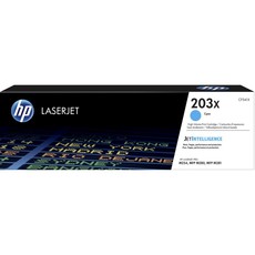 Genuine HP 203X High Yield Cyan LaserJet Toner Cartridge (CF541X)