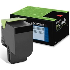 Lexmark 708Xk Cs510De / Cs510Dte Black Extra High Yield Return Program Toner Cartridge - 8000 Pages