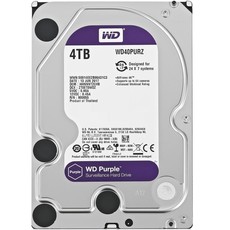 WD Purple 4TB 3.5 Inch Surveillance Internal Hard Drive - 5400RPM