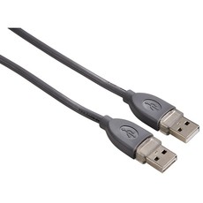 Hama - USB 2.0 Cable A/A, 1.8 m Grey