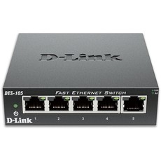 D-Link 5-port 10/100Mbps Unmanaged Switch