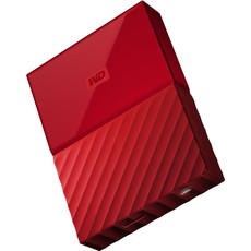 WD - My Passport 2TB Portable USB 3.0 External Hard Drive (Thin) - Red