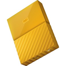 WD - My Passport 2TB Portable USB 3.0 External Hard Drive (Thin) - Yellow