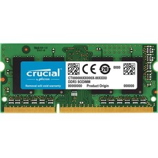 Crucial 16GB DDR3 1600MHz SO-DIMM Memory Module