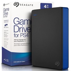 Seagate - 4TB 2.5 inch PlayStation External Hard Game Drive (PS4)
