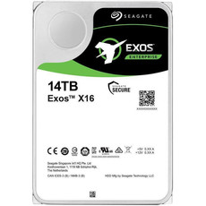 Seagate - Exos X16 14TB 3.5 inch 6GB/s SAS Fast Format 512e/4kn RPM 7200 Internal Hard Drive