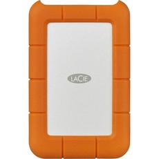 Seagate Lacie 1TB USB-C Rugged External Hard Drive (STFR1000800) - Orange