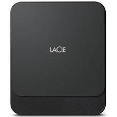 Seagate Lacie 1TB Portable USC-C Solid State Drive (STHK1000800) - Black