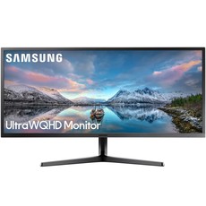 Samsung SJ55W 34 Inch 4K Ultra WQHD Monitor - Black
