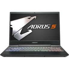 Aorus 5 i7-9750H 8GB RAM 1TB HDD 256GB SSD nVidia GeForce GTX 1650 4GB LG 144Hz 15.6 Inch FHD Gaming Notebook (Free DOS)