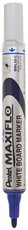 Pentel Maxiflo 4.0mm Bullet Tip Whiteboard Marker - Blue