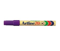 Artline - EK 70 Bullet Point Permanent Marker 1.5mm - Violet
