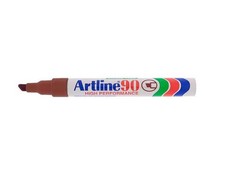 Artline - EK 90 Chisel Point Permanent Marker 2.5mm - Brown