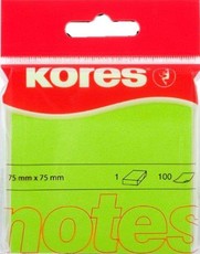 Kores Neon Notes - Green (100 Sheets)