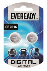 Eveready CR2016 3V Lithium Button Cell Batteries