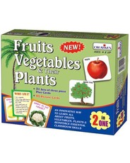 Creatives Toys Fruits Vegetables & Their Plants - 2 in 1 Game