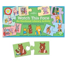 eeBoo Watch This Face Puzzle Pairs